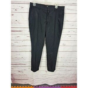 MB Black Dress Pants‎ Mens Size 34x30 Flat Front Trousers